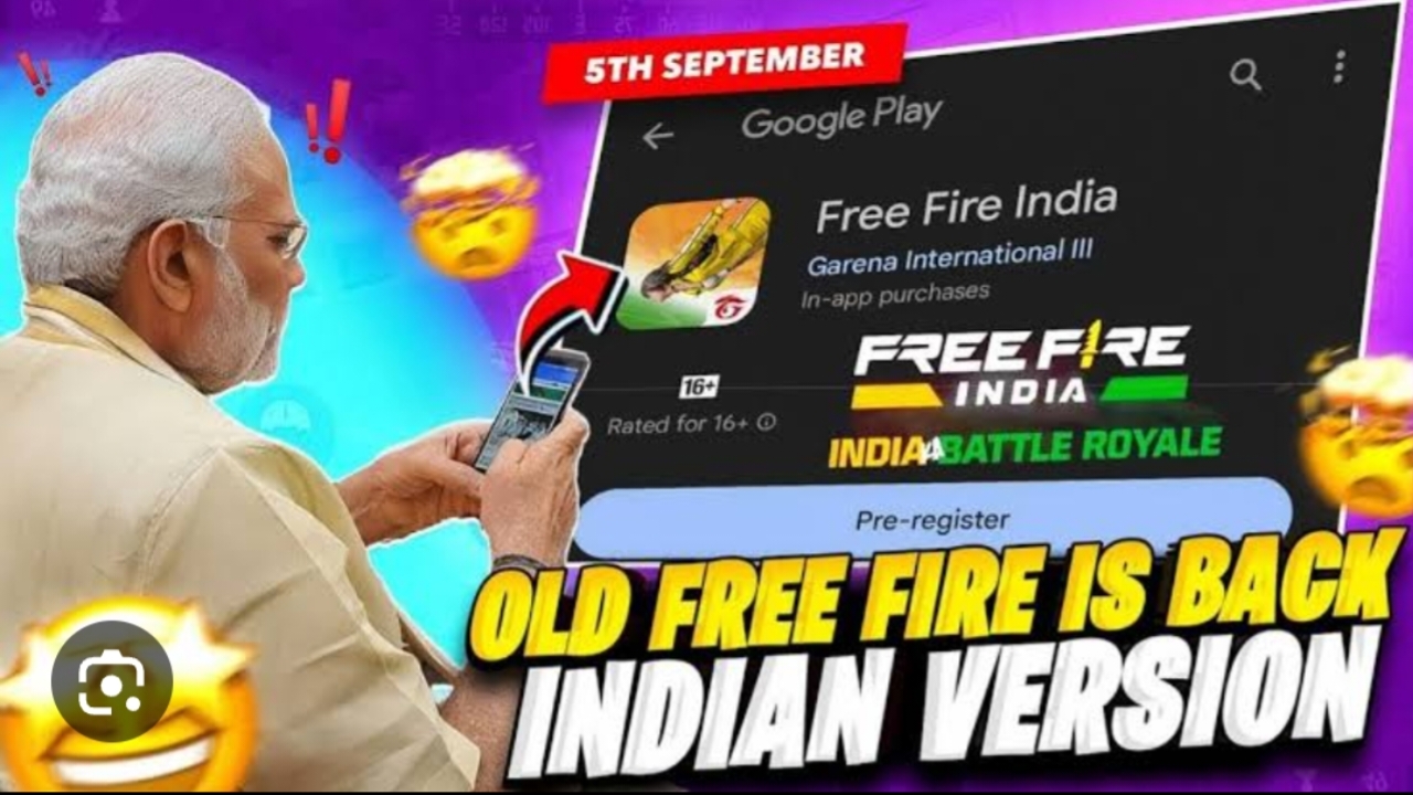 Free Fire India install